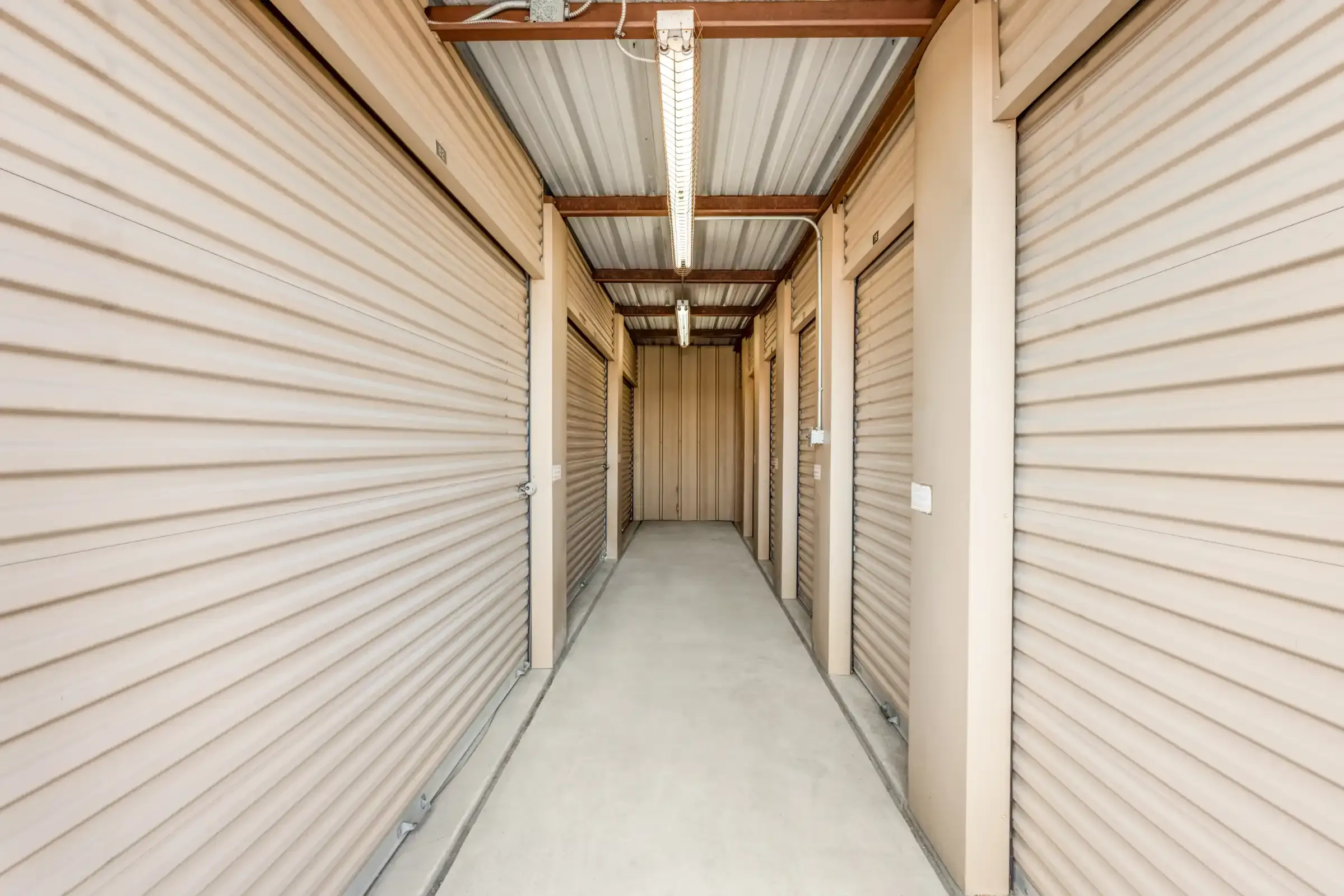 storage facility hallway