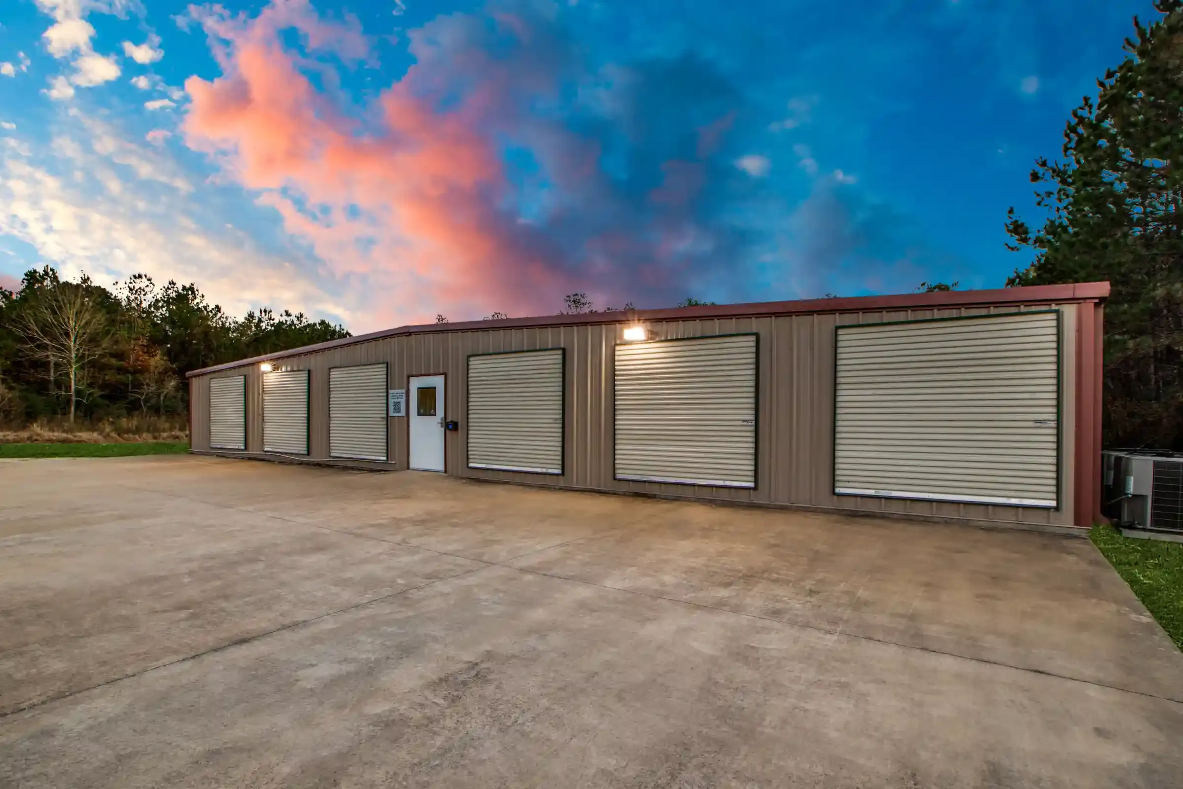 Outside of Storage Facility