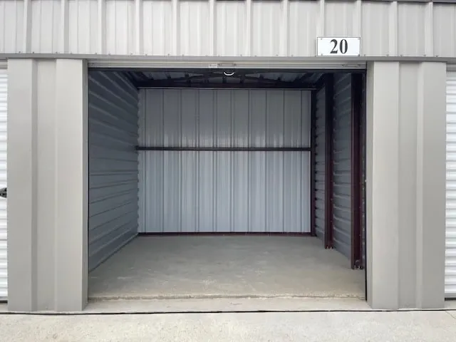 inside storage unit Christian Road Storage