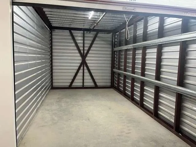 inside storage unit