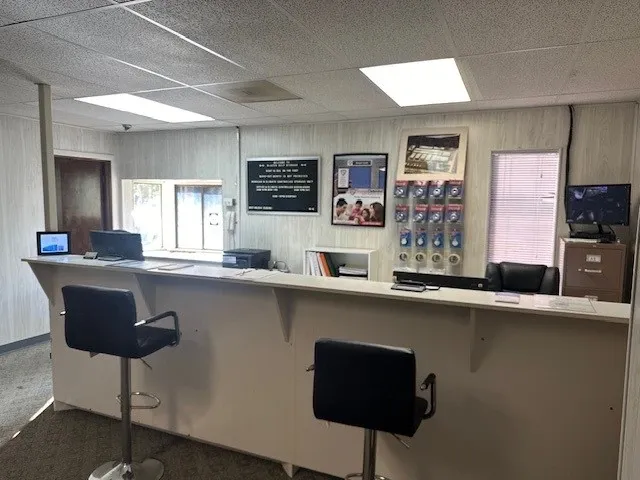 storage facility lobby area