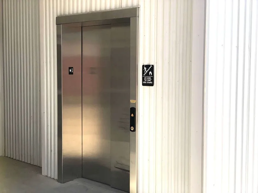 elevator to self storage units