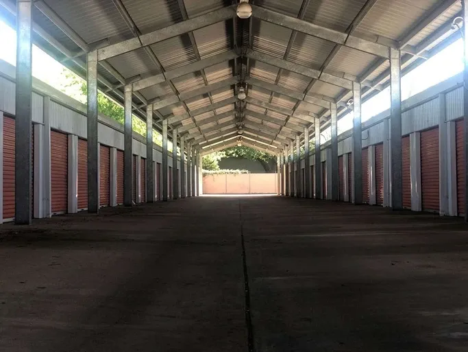 covered drive up self storage