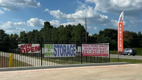 promotional signage